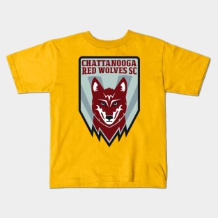 Chattanooga Red Wolves SC Kids T-Shirt